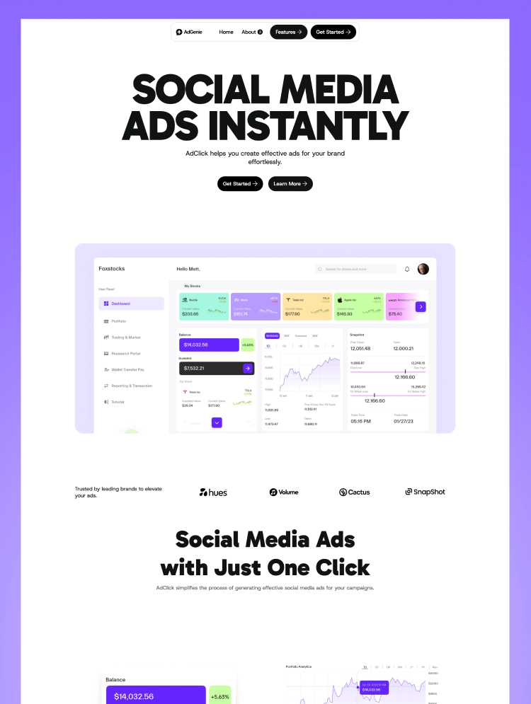 AdGenie — web Flow™