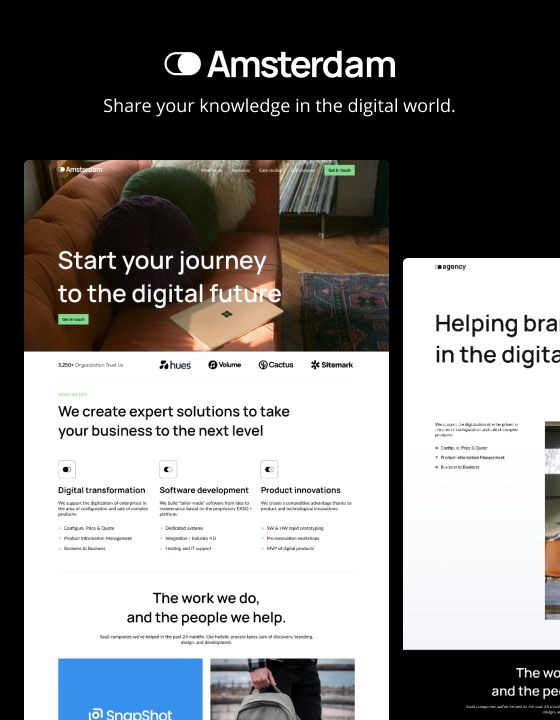 Amsterdam — web Flow™