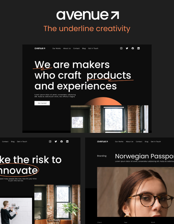 Avenue — web Flow™