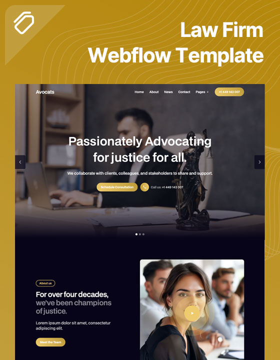 Avocats X — web Flow™