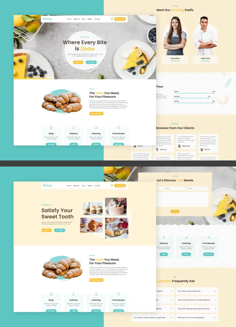 Bakery 128 — web Flow™