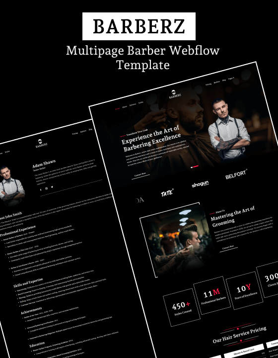 Barberz — web Flow™