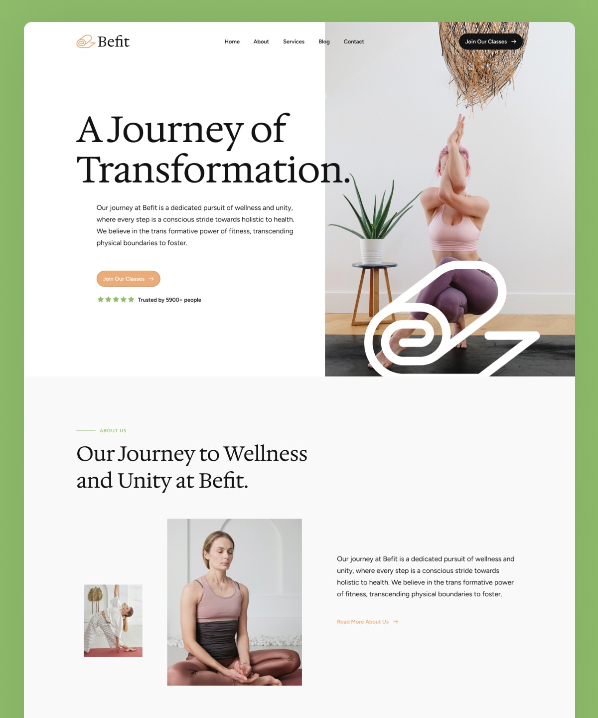 Befit — plantilla FLØW