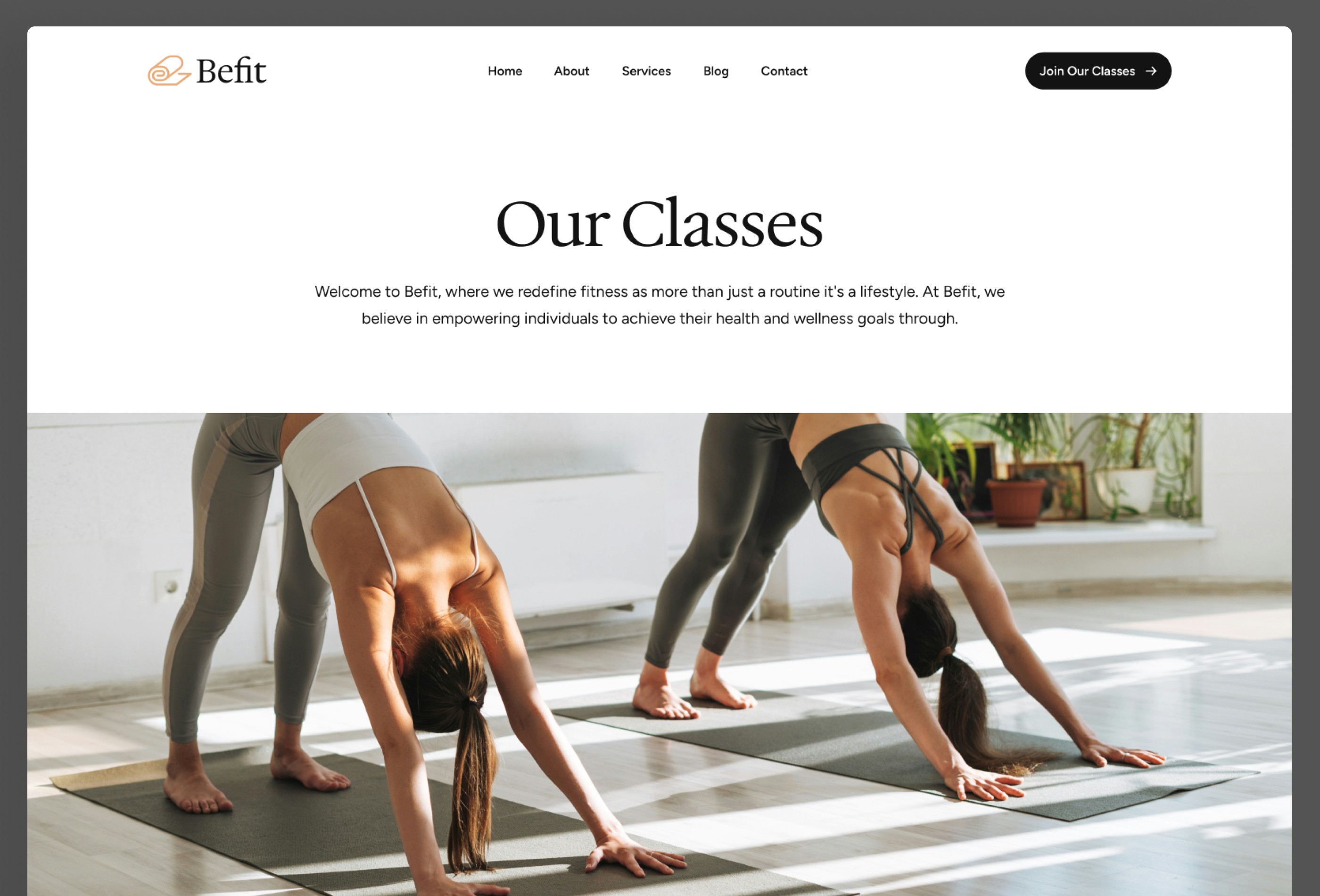 Befit — vista 2