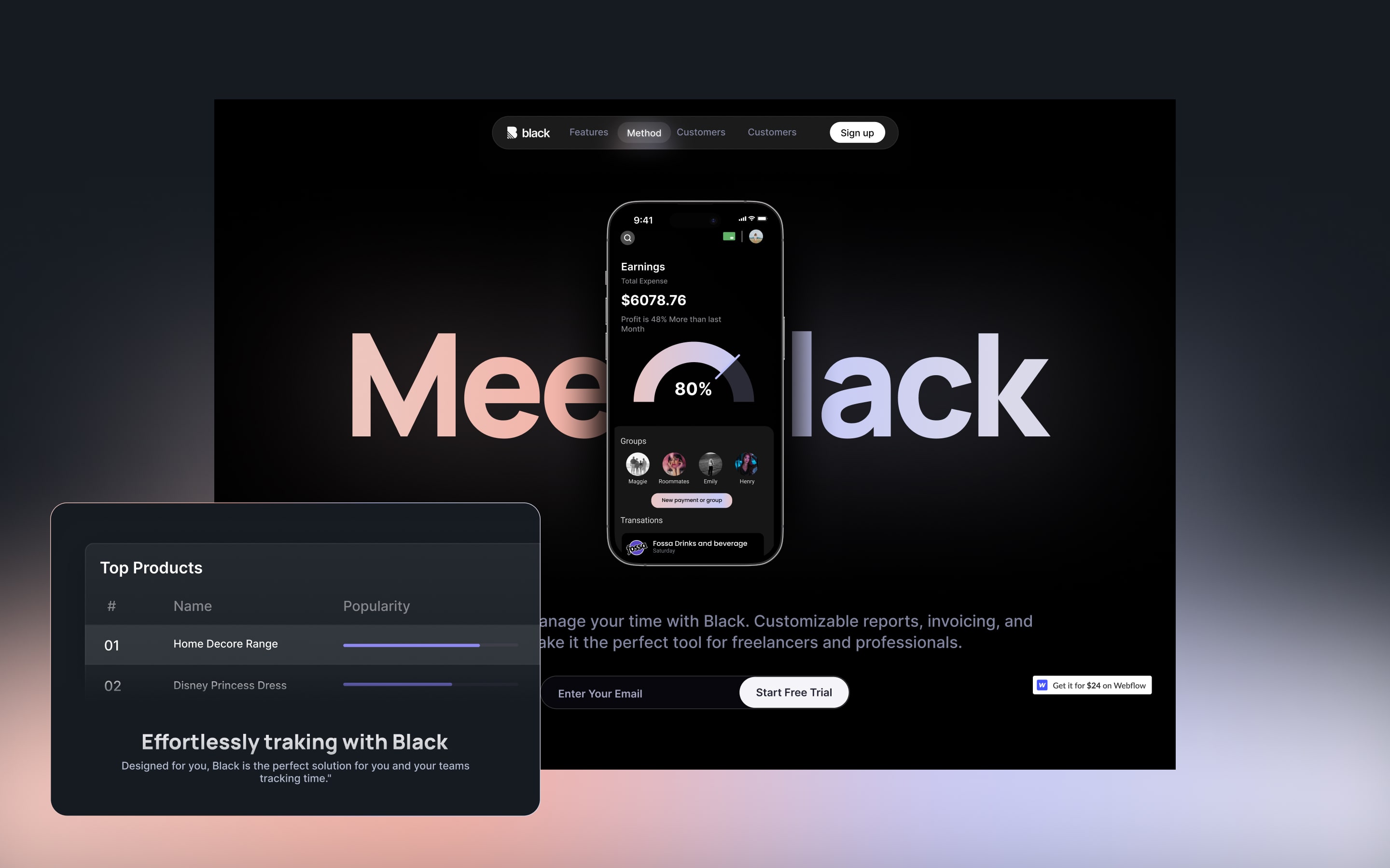 Black — vista 1