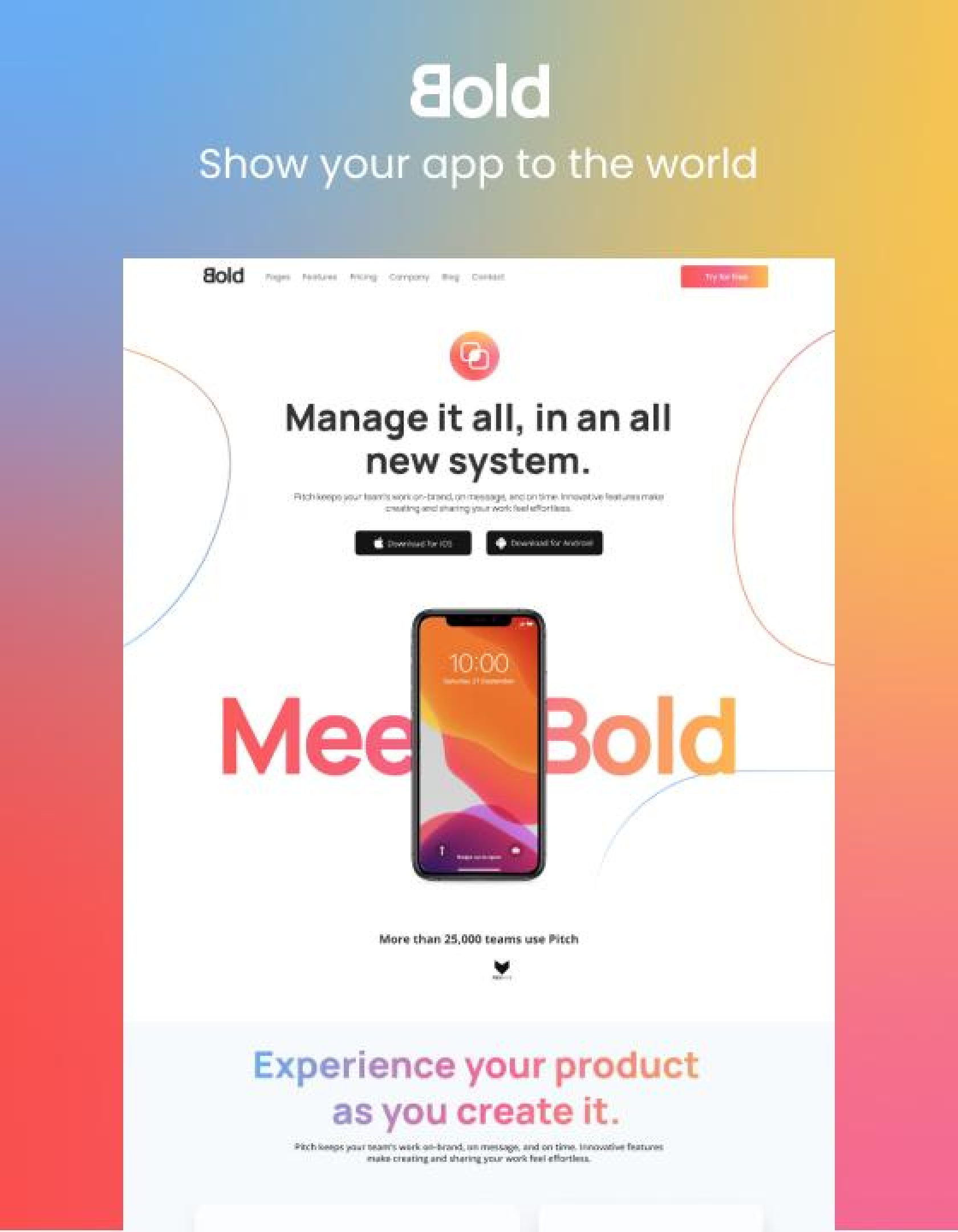 Bold — web Flow™