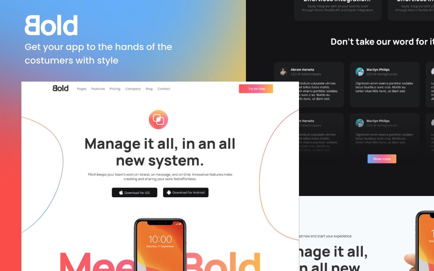 Bold — vista 1
