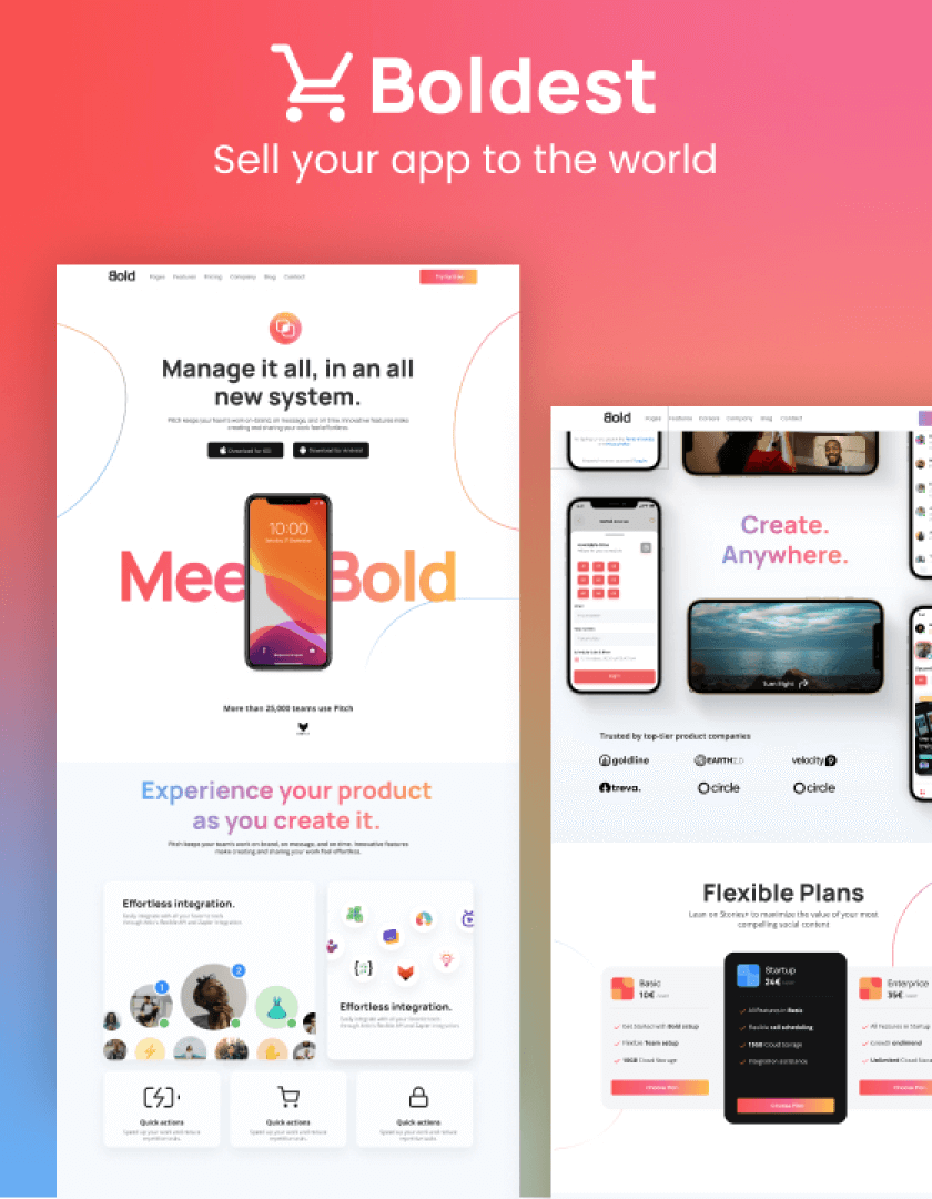 Boldest — web Flow™