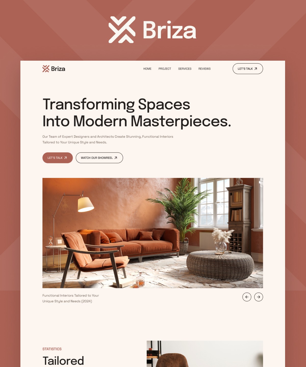 Briza — plantilla FLØW