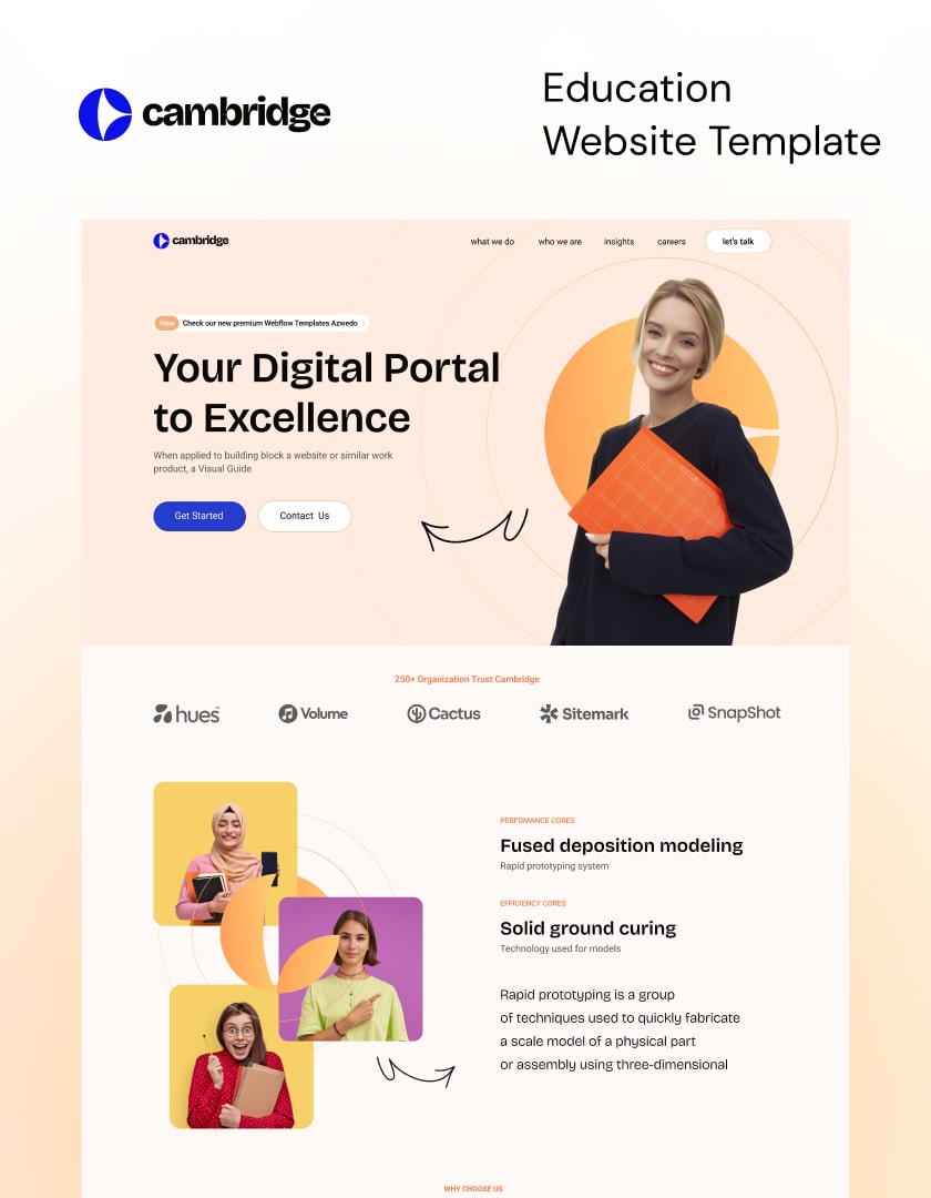 Cambridge — web Flow™