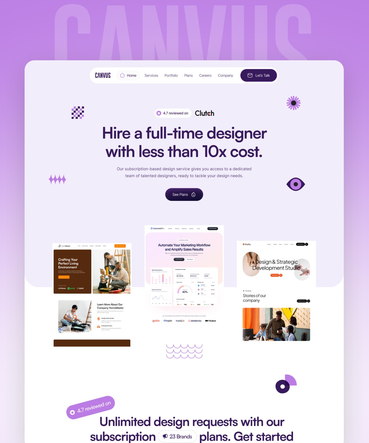 Canvas — web Flow™
