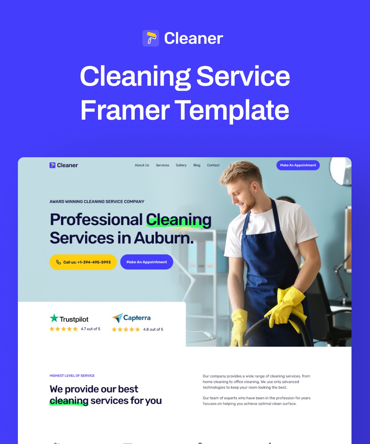 Cleaner — web Flow™