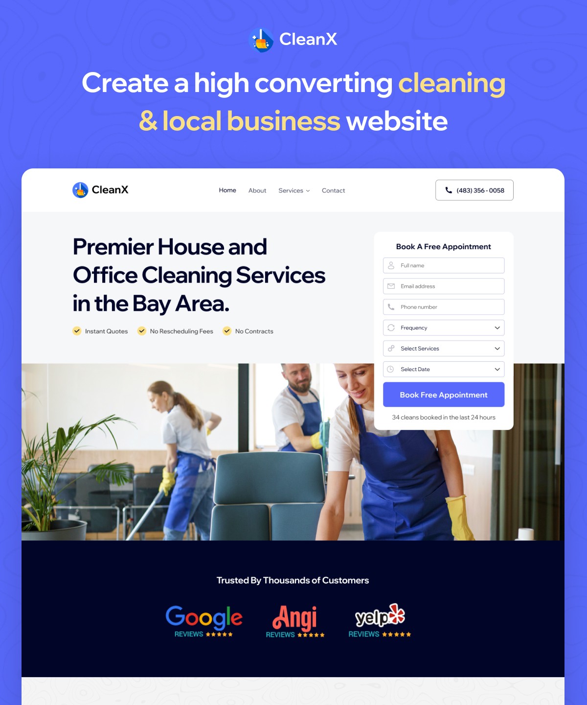 CleanX — web Flow™