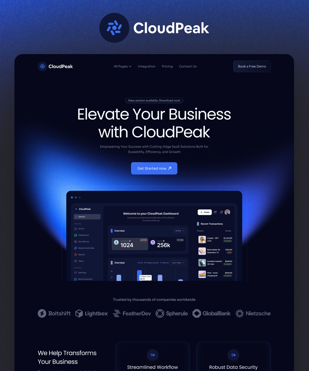 CloudPeak — web Flow™
