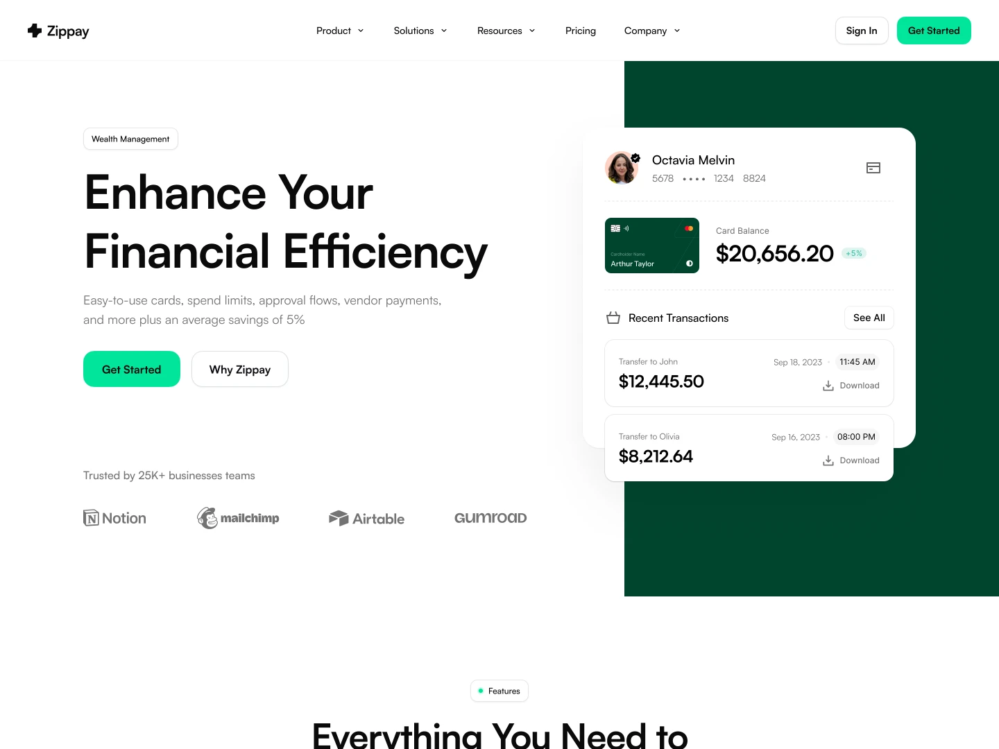 Zippay — web Flow™
