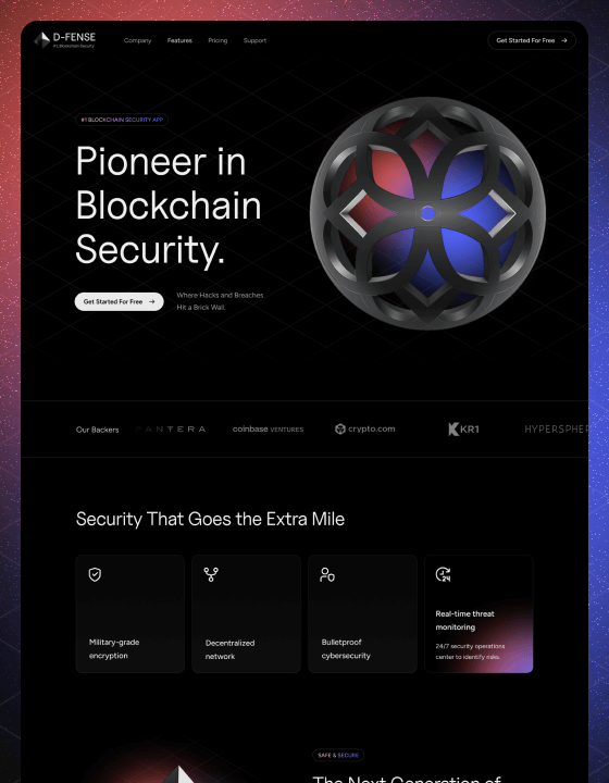 Dfense — web Flow™