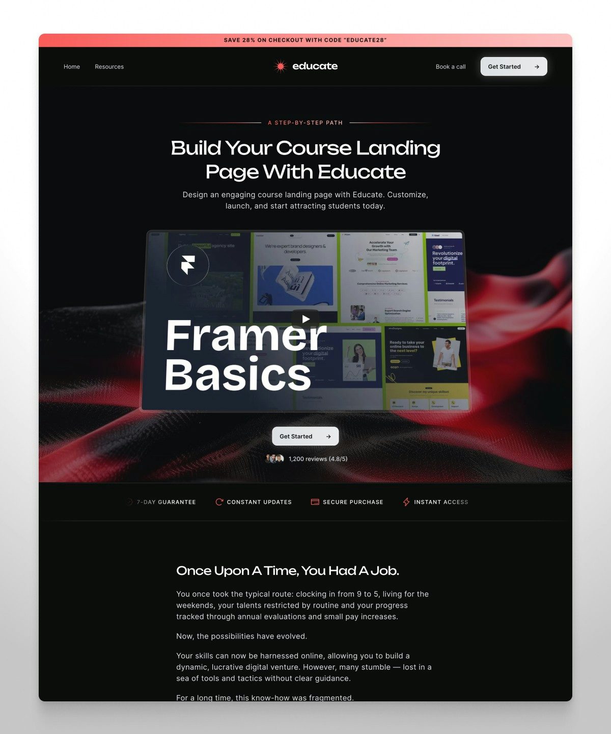 Educate — web Flow™