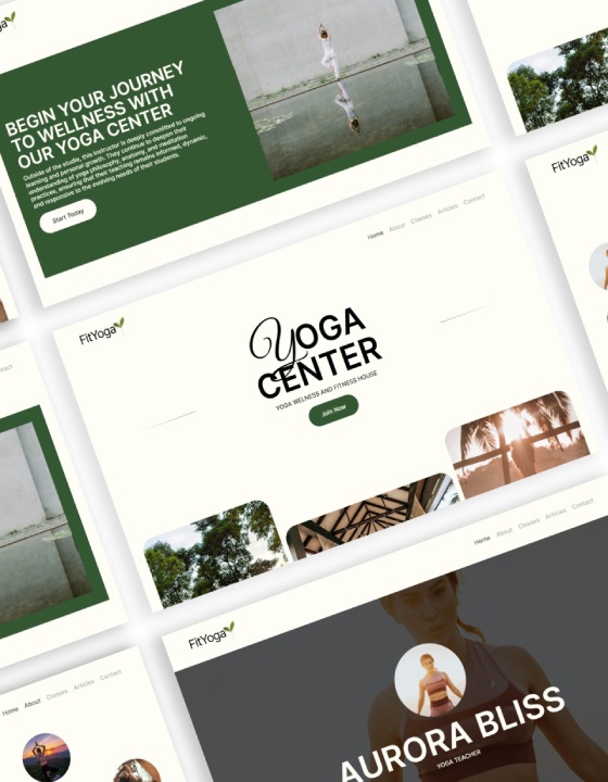 Fit Yoga — web Flow™