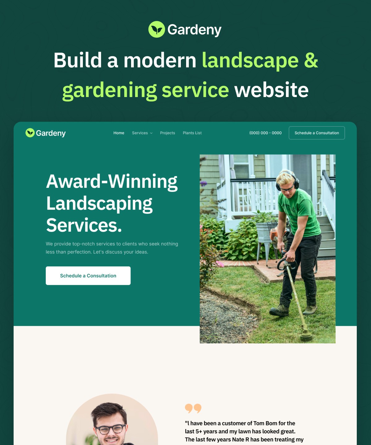 Gardeny — web Flow™