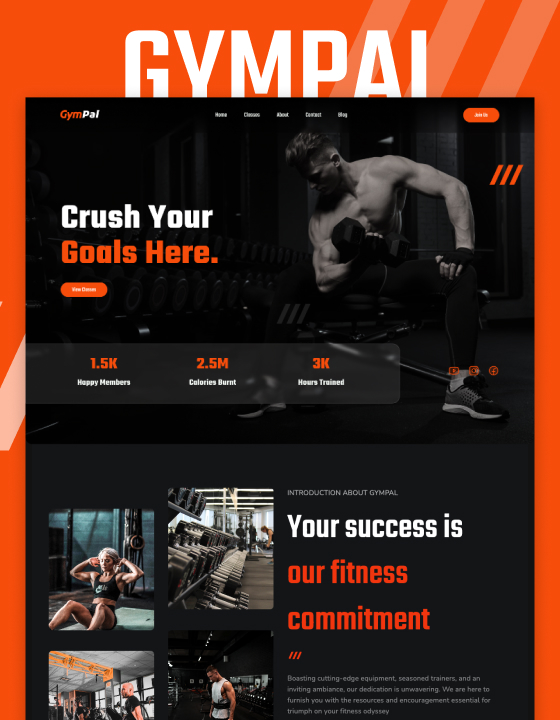 Gympal — web Flow™