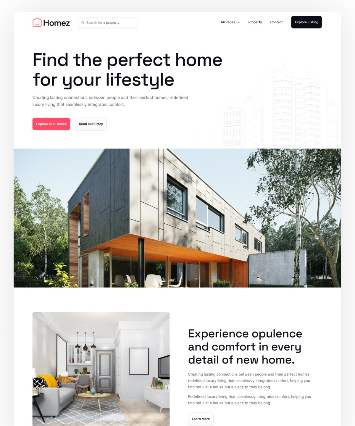 Homez — web Flow™