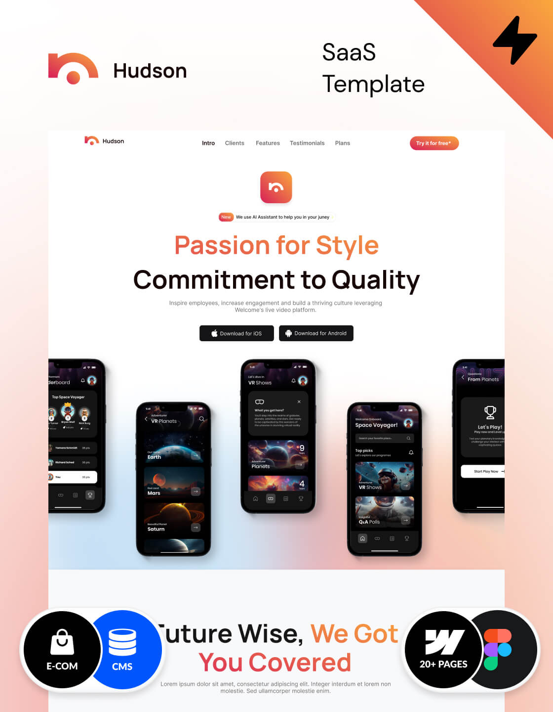 Hudson — web Flow™