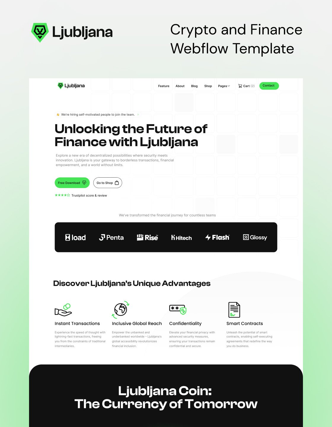 Ljubljana Crypto — web Flow™