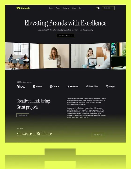 Newcastle — web Flow™