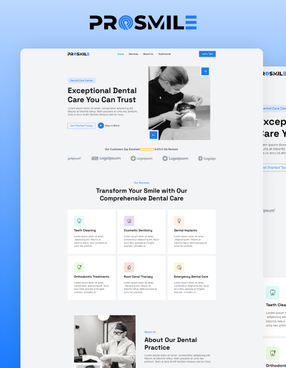 Prosmile — web Flow™