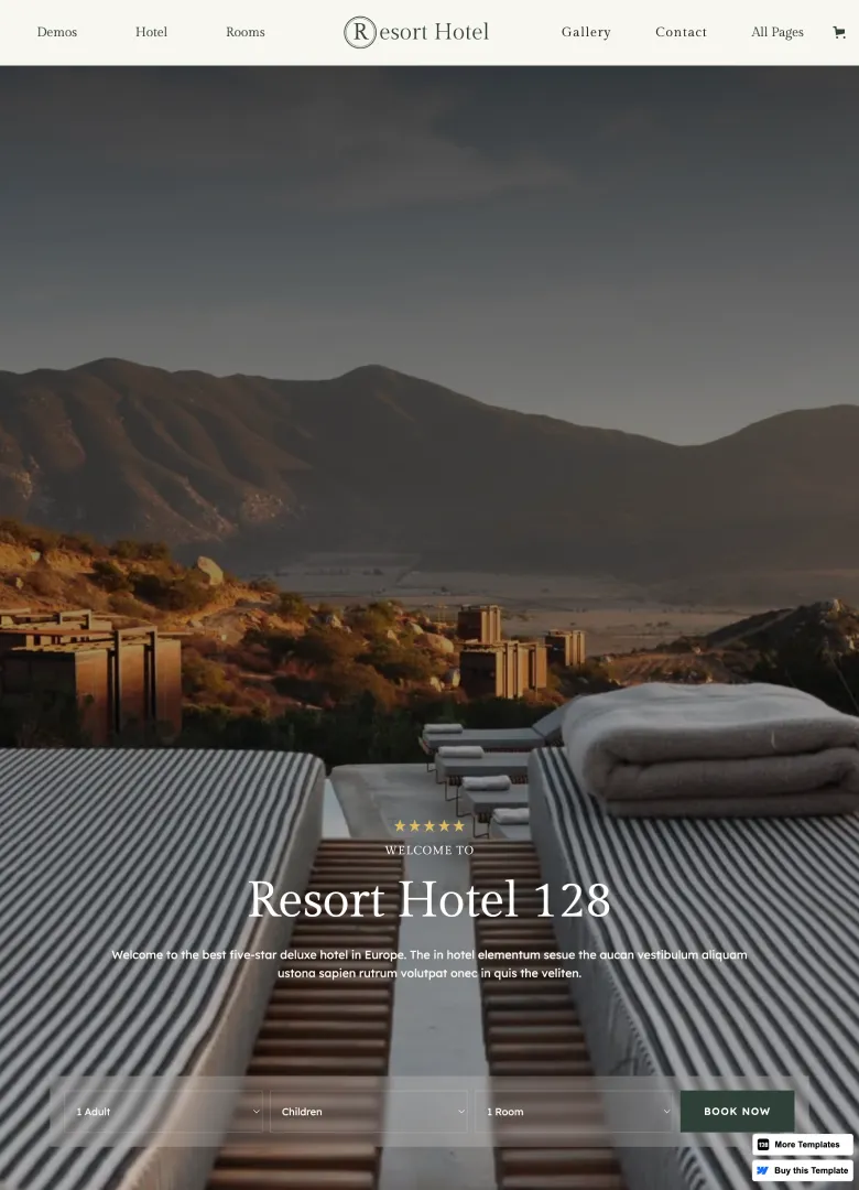 Resort 128 — web Flow™