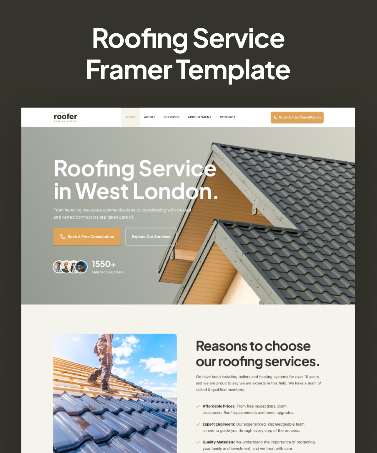 Roofer — web Flow™