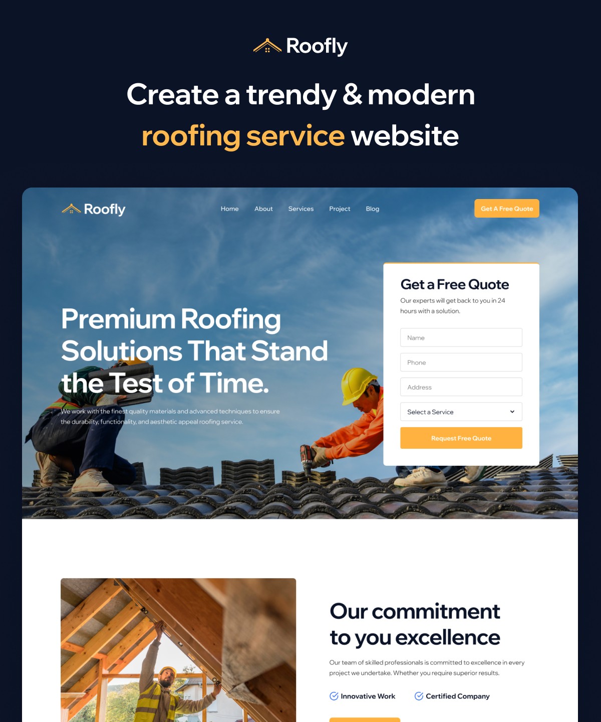 Roofly — web Flow™