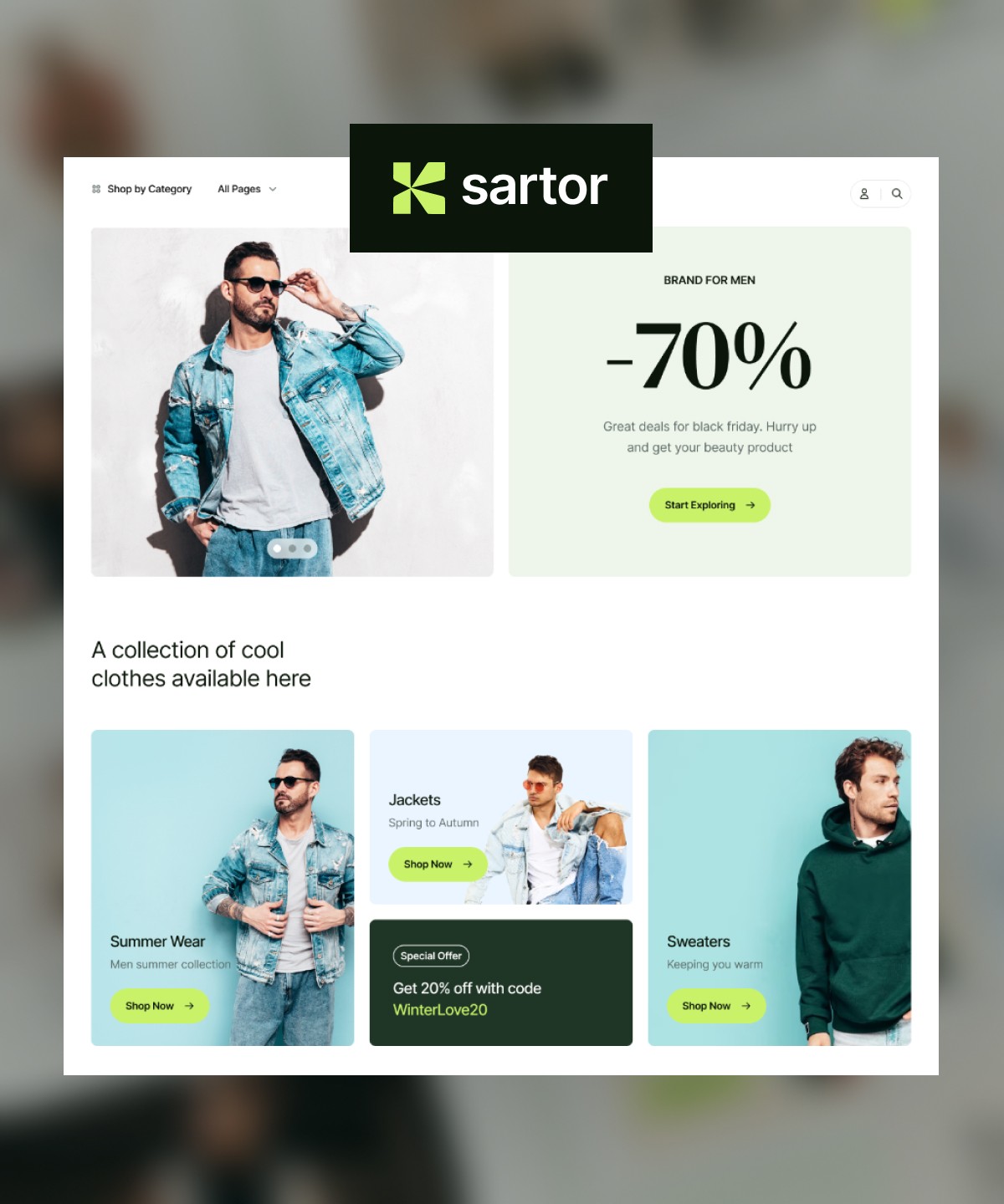 Sartor — web Flow™