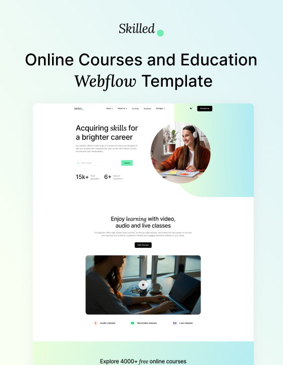 Skilled 128 — web Flow™