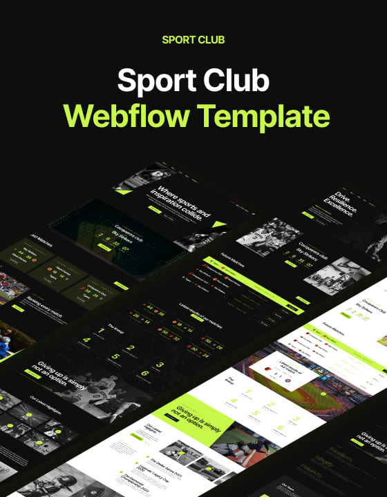 Sport Club — web Flow™