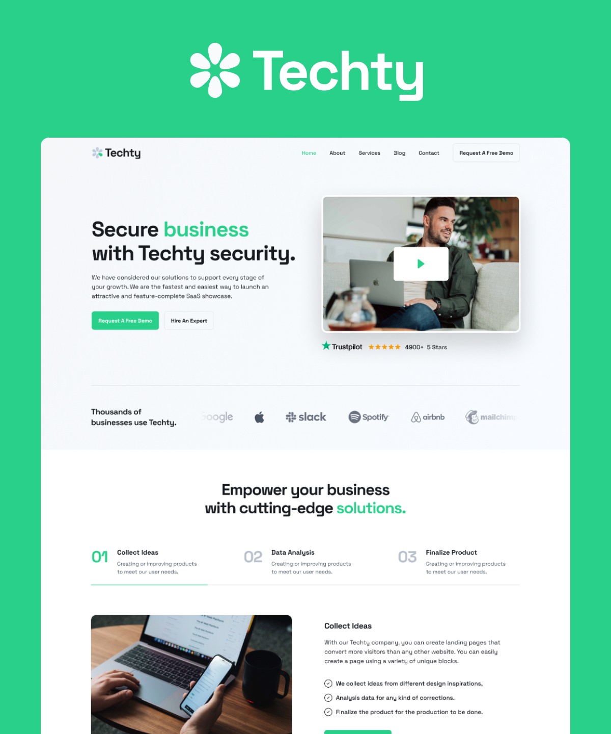 Techty — web Flow™