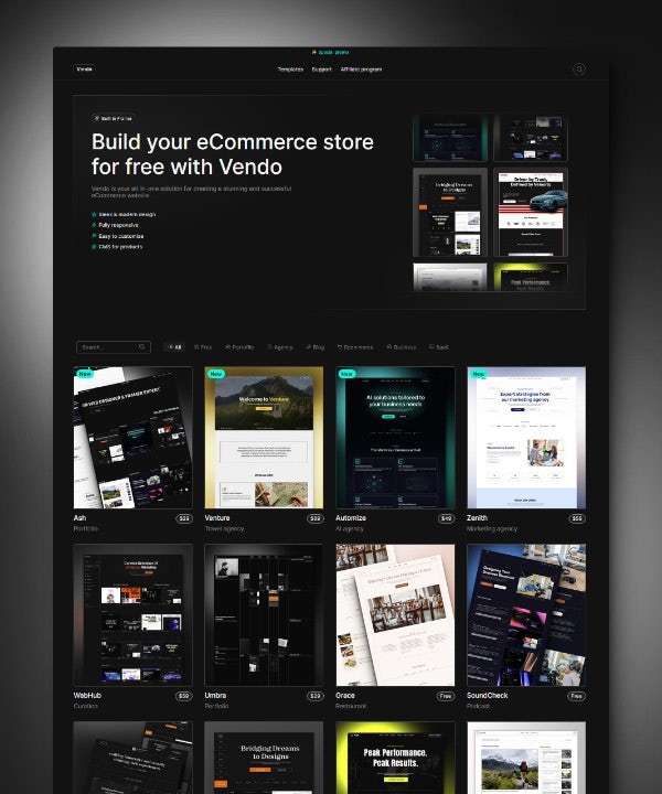 Vendo — web Flow™