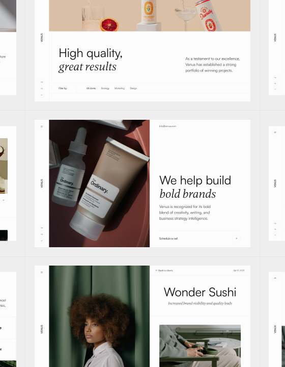 Venus — web Flow™
