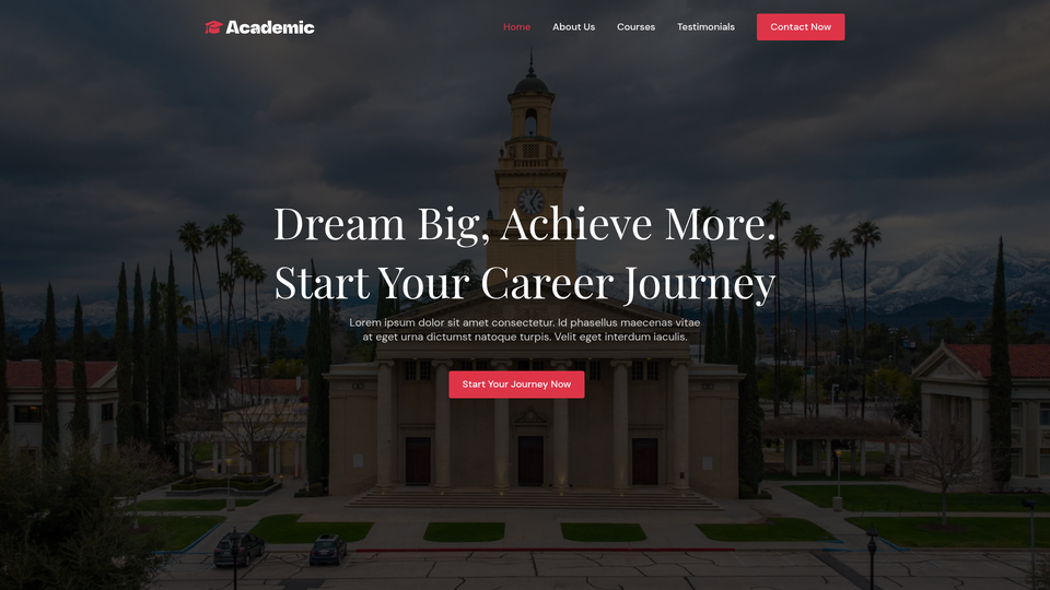 Academic — view 1