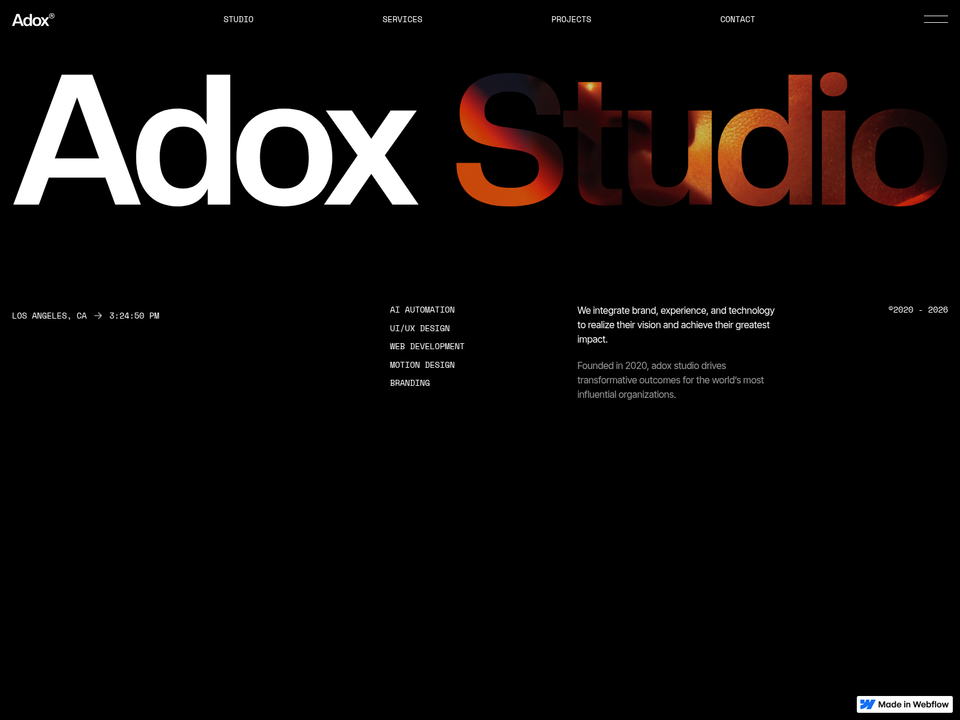Adox Studio — view 1