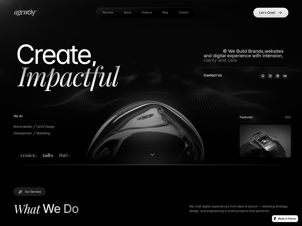 Agenciy — view 1