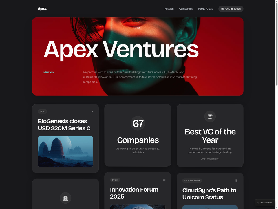 Apex VEN — view 1