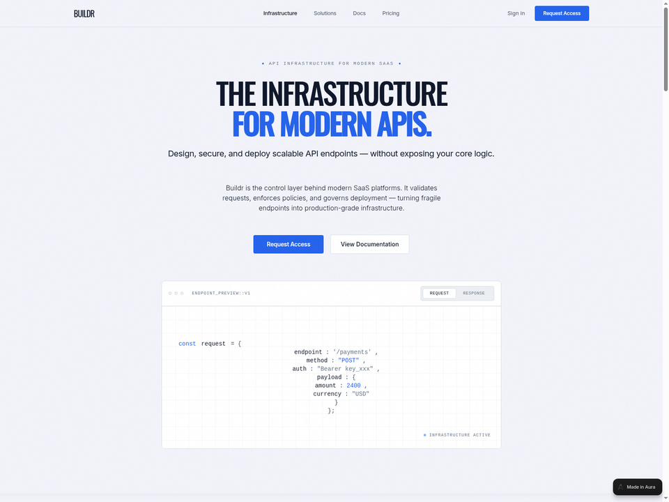 API INF — view 1
