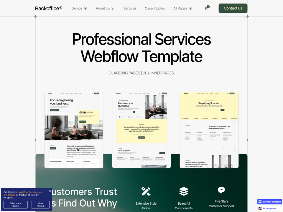 Backoffice W — view 1