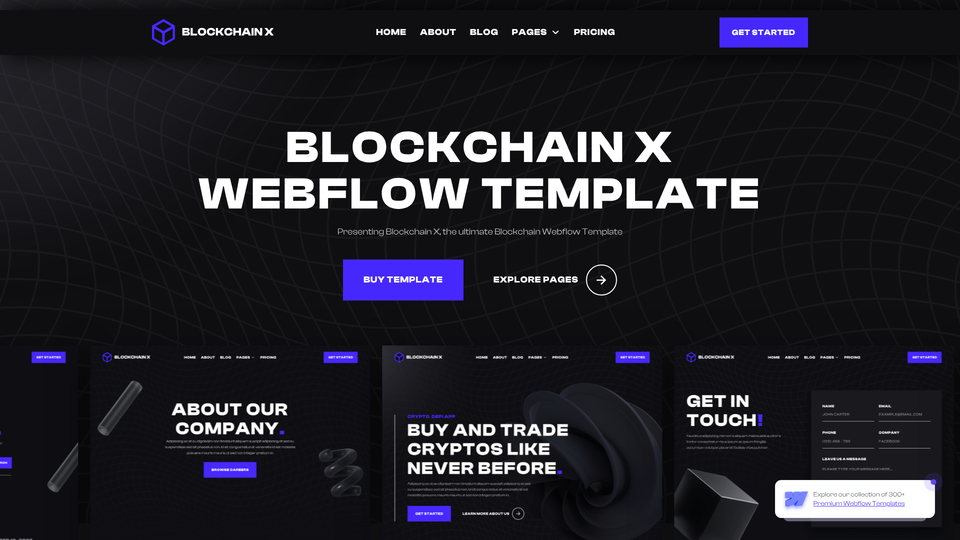 Blockchain X — view 1