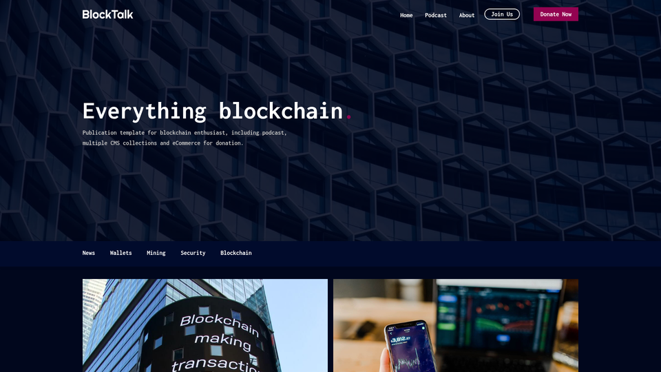 BlockTalk — view 1