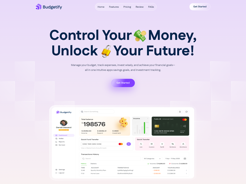Budgetify — view 1