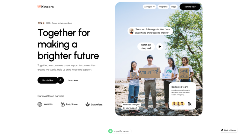 Charitykind (Kindora) — view 1