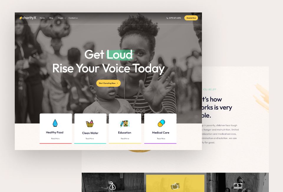 CharityX — view 2
