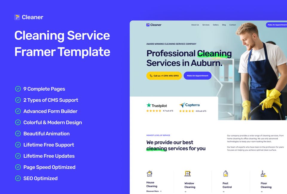 Cleaner — view 1